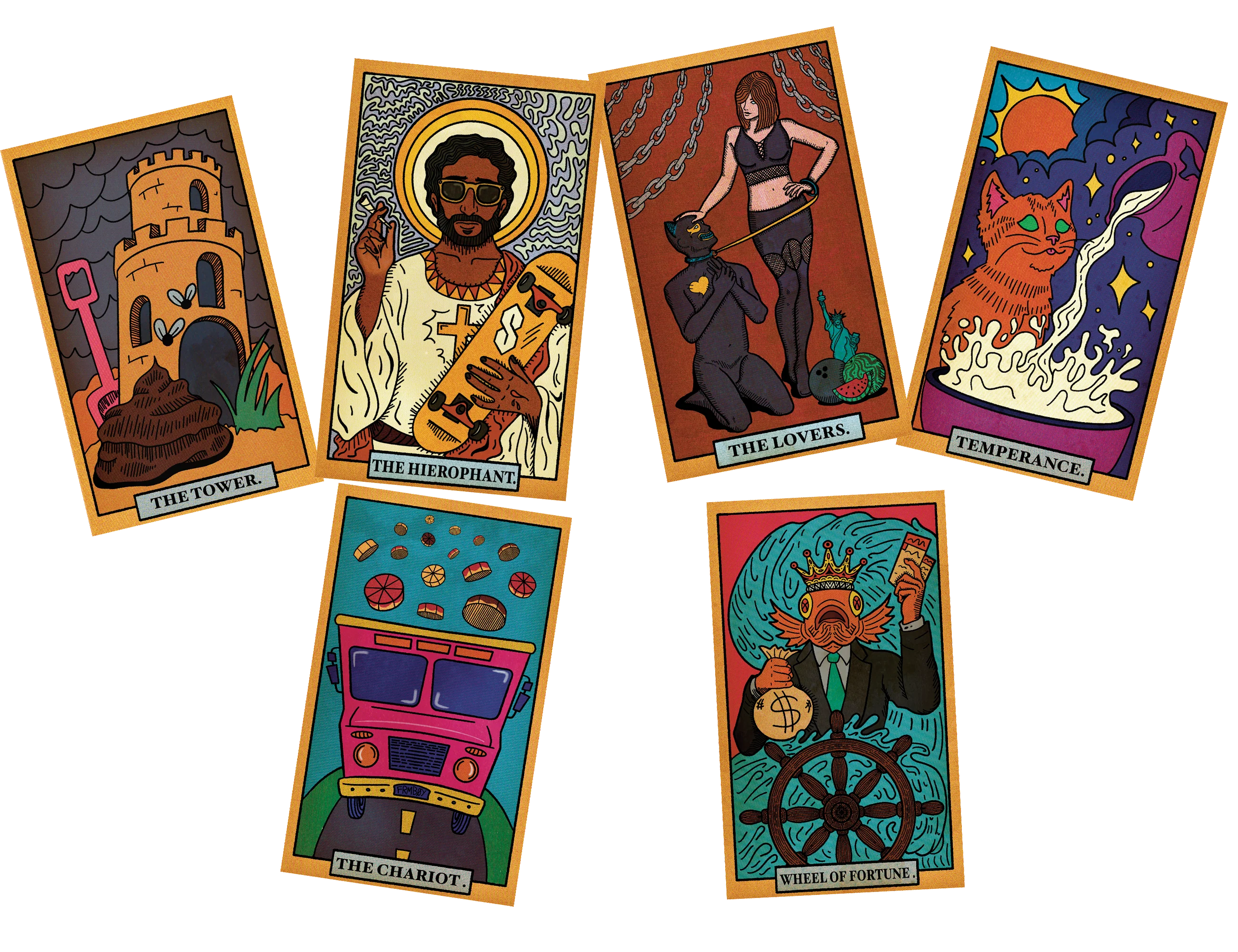 King Missile - "Mystical Shit" Tarot Card Set